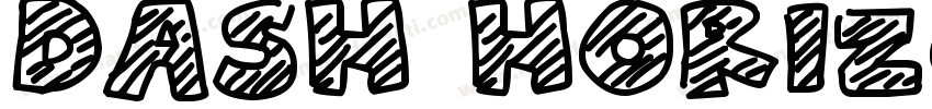 Dash HorizonStation字体转换